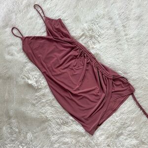 Tresser Chic Mini Dress with Spaghetti Straps Size XS